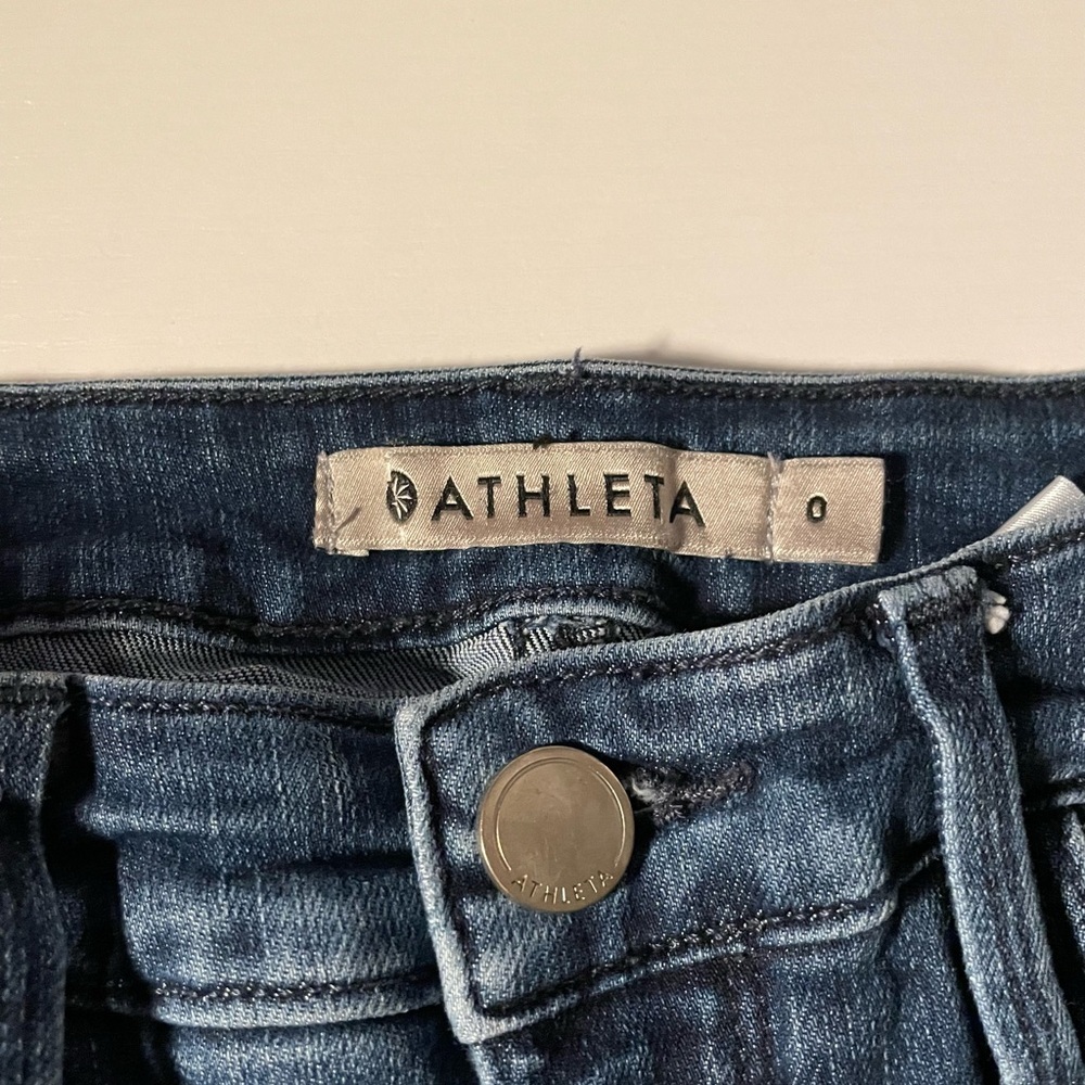 Athleta sculptek ultra skinny jean medium wash - Picture 3 of 4